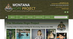 Desktop Screenshot of montanahope.org