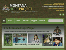Tablet Screenshot of montanahope.org